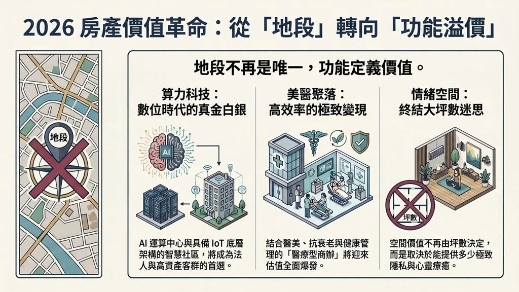 地段信仰減弱，火性象徵功能產生絕對溢價